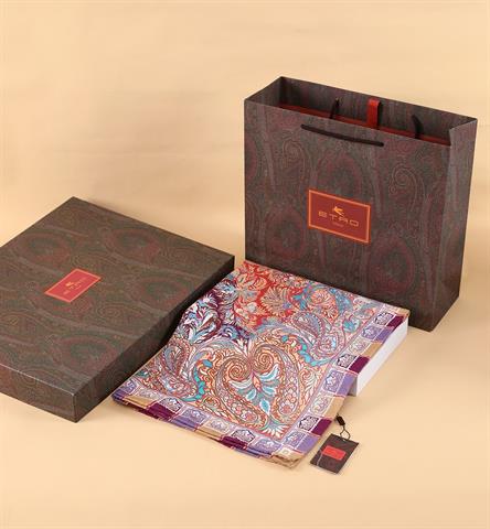 İthal Lila E 4 Yün Kaşmir Eşarp