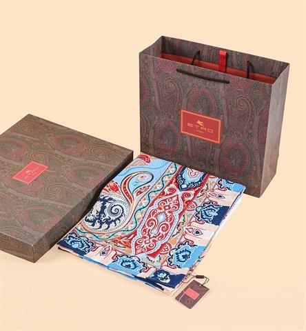 İthal Mavi E 5 Yün Kaşmir Eşarp