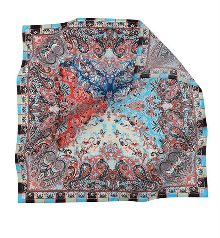 İthal Nar Çiçeği E 4 Yün Kaşmir Eşarp