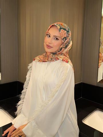 İthal Soft Turuncu E 4 Yün Kaşmir Eşarp