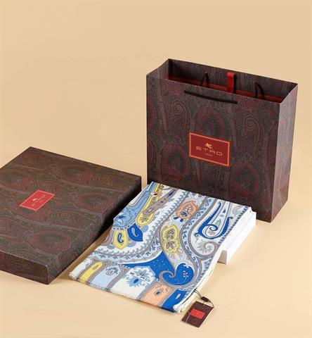 İthal Taş & İndigo E 2 Desen Yün Kaşmir Şal 