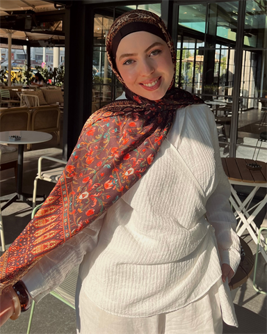 Kadim İzler Silk Nomads Vual İpek Şal