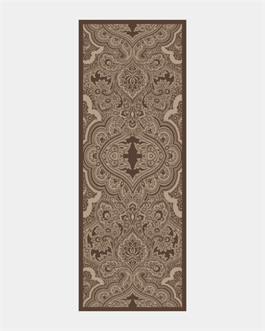 S-SULTANİ-35 Kakao & Krem Tarçını Sultani Desen Şal