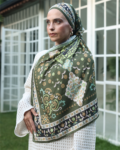 Kervan Yolu Silk Nomads Vual İpek Şal