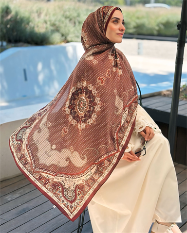 Kevser Pınarı Silk Nomads Vual İpek Şal