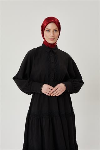 Kırmızı G Desen Parlak Jakar Eşarp