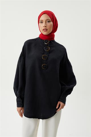 Kırmızı Piliseli Bambu Şal