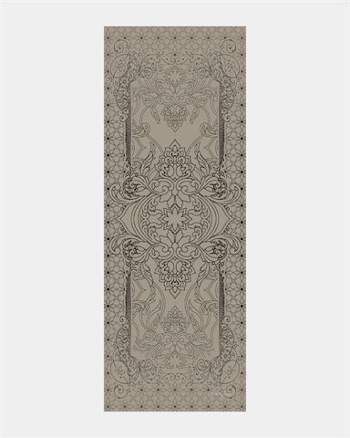 S-EFSUNLU-68 Krem & Gece Efsunlu Desen Şal