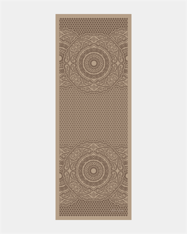 SV-BAL-36 Krem Tarçını & Kakao Bala Hatun Desen  Şal