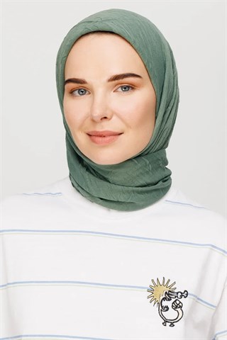 Küf Yeşili Bambu Şal