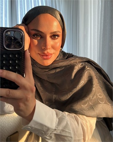 Kül Gri Imannoor Ester Desen Pamuk Jakar Şal
