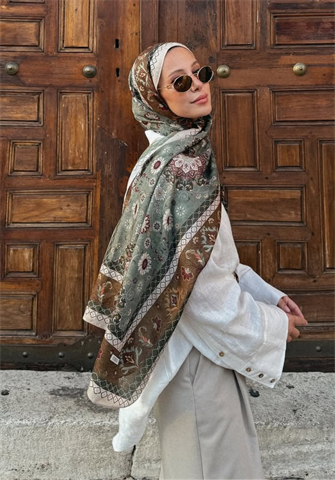 Kum Taşı Silk Nomads Vual İpek Şal
