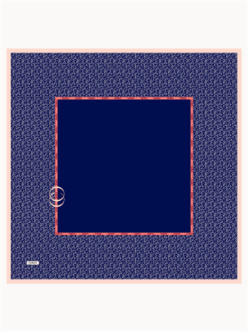 Lacivert - Paris Pamuk Eşarp
