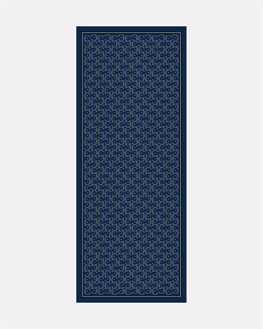 Lacivert Select Vual İpek Şal