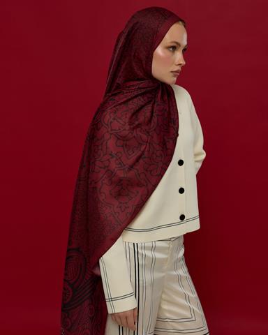 S-HAREM-78 Lav & Nar Harem Rüyası Desen Şal