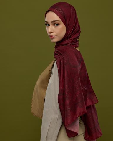 SV-HURREM-78 Lav & Nar Hürrem Desen  Şal