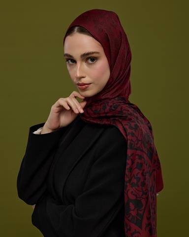 S-SARAYLI-78 Lav & Nar Saraylı Desen Şal