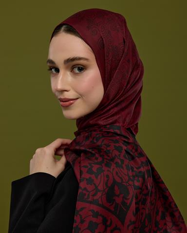 S-SARAYLI-78 Lav & Nar Saraylı Desen Şal