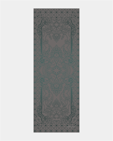 S-EFSUNLU-54 Lavanta Çizgisi & Zümrüt Efsunlu Desen Şal