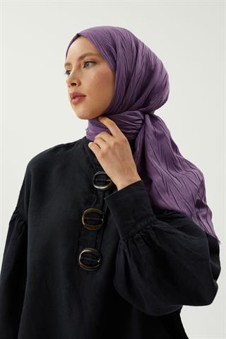 Lila Piliseli Bambu Şal