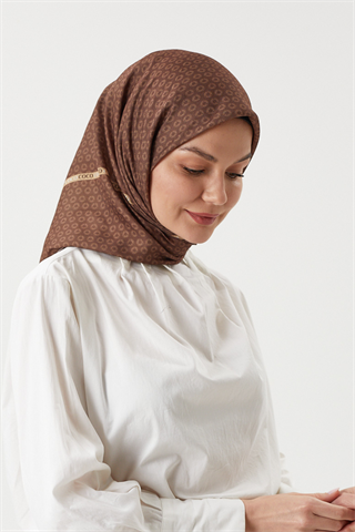 Mocha - Morocco Pamuk Eşarp