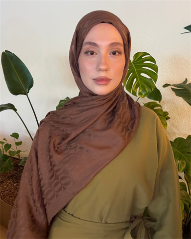 Mocha Nova Desen Jakar Şal