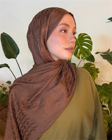Mocha Nova Desen Jakar Şal