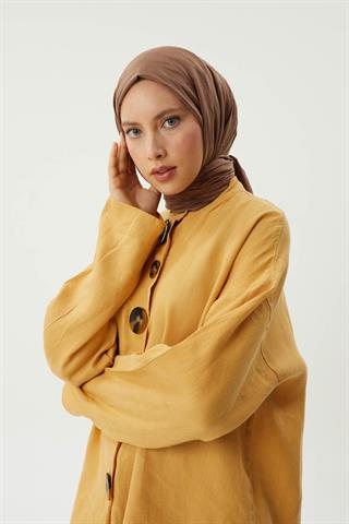 Mocha Piliseli Bambu Şal