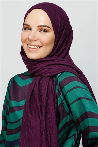 Mor Bambu Şal