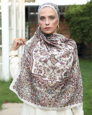 Nomad Ruhu Silk Nomads Vual İpek Şal