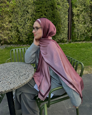 Pudra Degrade Desen Şal 