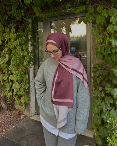 Pudra Degrade Desen Şal 