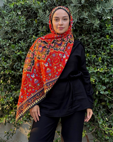 Rüzgarın Sesi Silk Nomads Vual İpek Şal