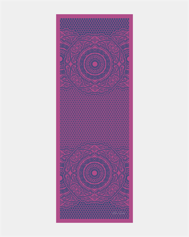 SV-BAL-06 Şakayık Pembesi & Çini Mavisi Bala Hatun Desen  Şal