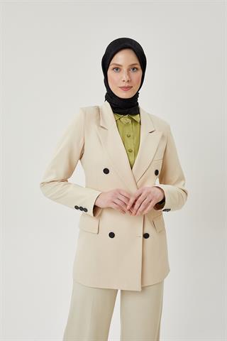 Siyah F Desen Parlak Jakar Eşarp