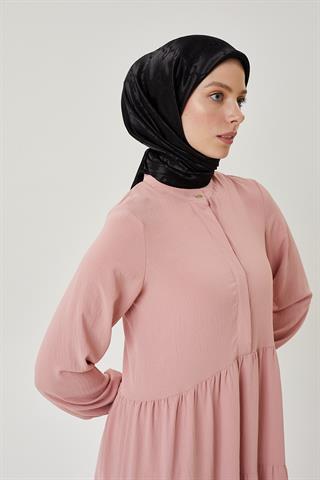 Siyah G Desen Parlak Jakar Eşarp