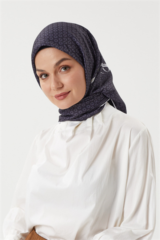 Siyah - Morocco Pamuk Eşarp