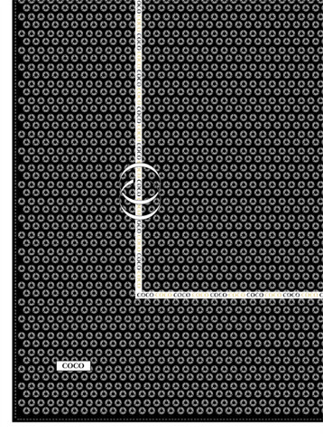 Siyah - Morocco Pamuk Eşarp