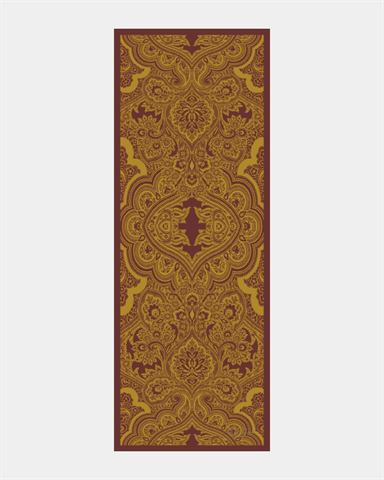 S-SULTANİ-31 Tarçın Rüzgarı & Saf Altın Sultani Desen Şal