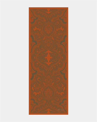 S-SULTANİ-18 Tarçin & Zeytin Kabuğu Sultani Desen Şal