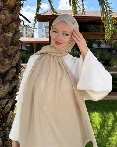 Taş Baklava Lyocell Bambu Jakar Şal