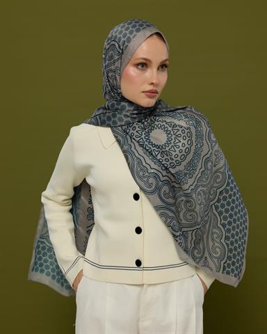 SV-BAL-58 Taş & Gece Bala Hatun Desen  Şal