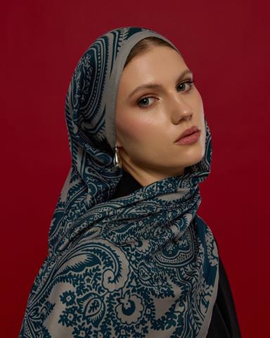 S-SULTANİ-58 Taş & Gece Sultani Desen Şal