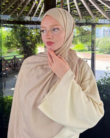 Taş Zikzak Lyocell Bambu Jakar Şal