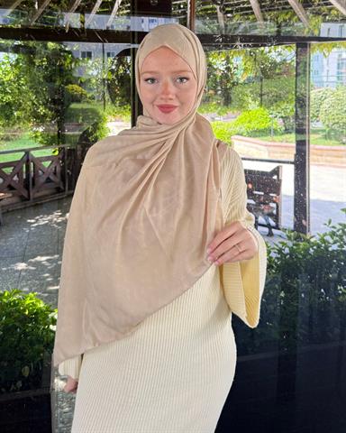 Taş Zikzak Lyocell Bambu Jakar Şal