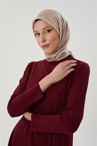 Vizon F Desen Parlak Jakar Eşarp