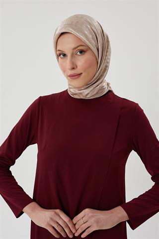 Vizon F Desen Parlak Jakar Eşarp