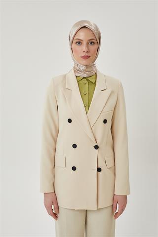 Vizon G Desen Parlak Jakar Eşarp