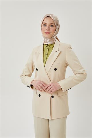 Vizon G Desen Parlak Jakar Eşarp