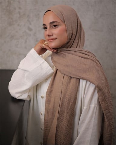 Vizon Imannoor Ritim Desen Pamuk Jakar Şal